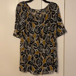 Women’s Lucky Brand Sheer top 1X